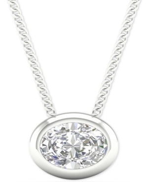 image of Diamond Oval Bezel 18