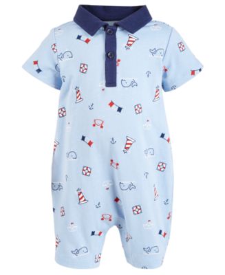 Baby Boys Marine Sunsuit main image 1