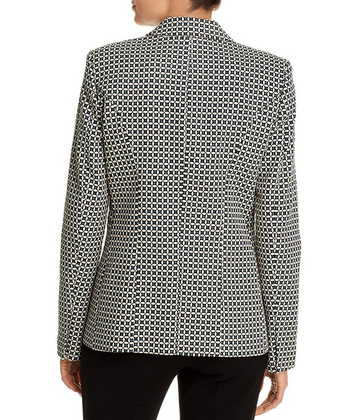Elie Tahari Jezebel Printed Double Breasted Blazer Macy s