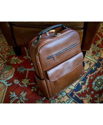 Logan 17" Dual-Compartment Laptop Tablet Backpack