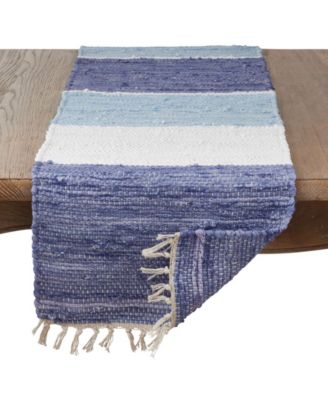 Tasseled Design Chindi Runner