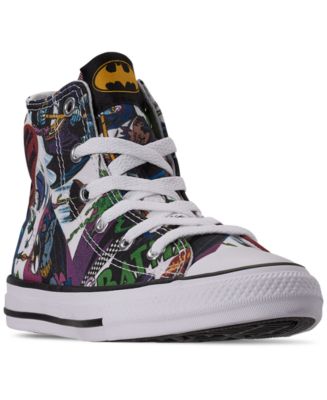 Converse Little Boys Chuck Taylor All Star DC Comics Batman High Top Casual  Sneakers from Finish Line & Reviews - Finish Line Kids' Shoes - Kids -  Macy's