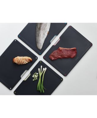 Folio Stainless Steel 4-Pc. Chopping Board Set in Case