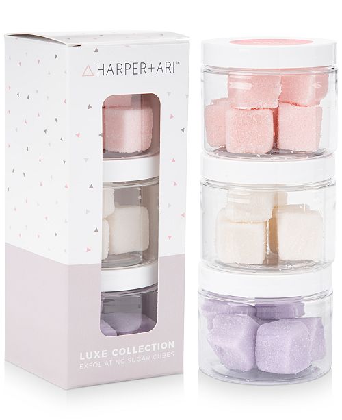 Harper + Ari Luxe Collection Exfoliating Sugar Cubes Gift Set & Reviews All Perfume Beauty