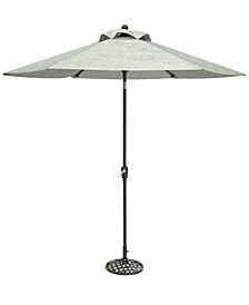 Vintage II Outdoor 11' Umbrella with Base, Created for Macy's