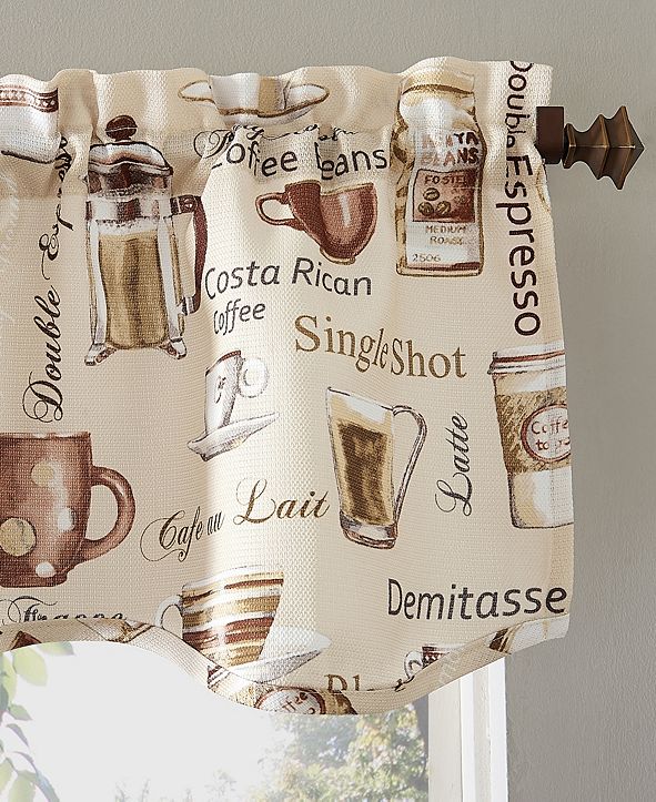 No. 918 Bristol Coffee Shop 54" x 24" Semi-Sheer Kitchen ...