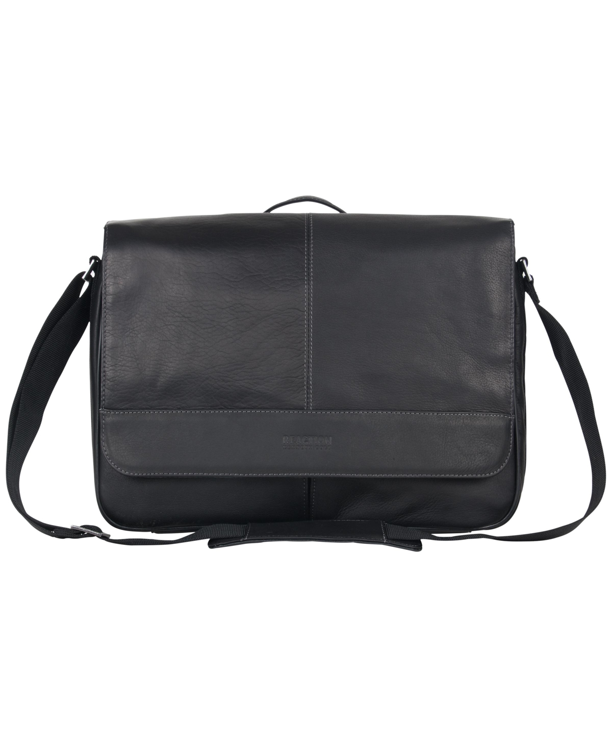 Colombian Leather Crossbody 15.6" Laptop & Tablet Messenger Bag - Cognac