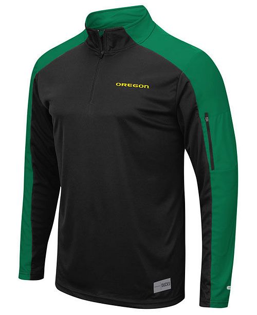 Colosseum Men S Oregon Ducks Promo Quarter Zip Pullover Reviews