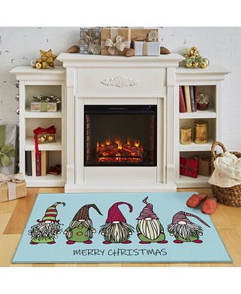 Mohawk - Christmas Gnomes Accent Rug, 18" x 30"