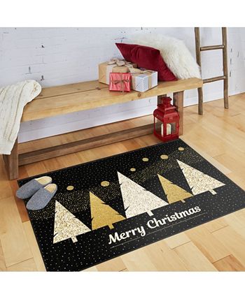 Mohawk - Merry Polkadot Trees Accent Rug, 30" x 50"