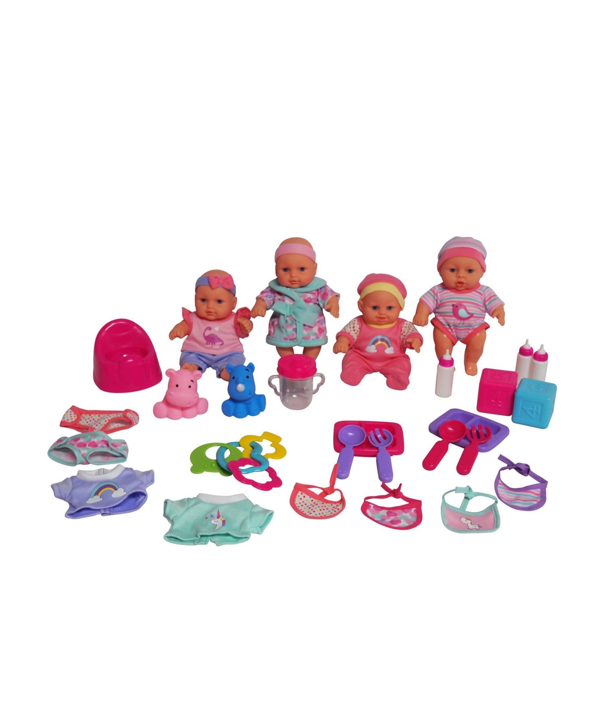 Shop Redbox Dream Collection 7" All-occasions Baby Doll Set In Multi