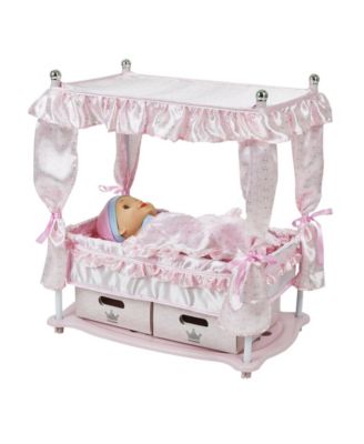 baby doll and bed