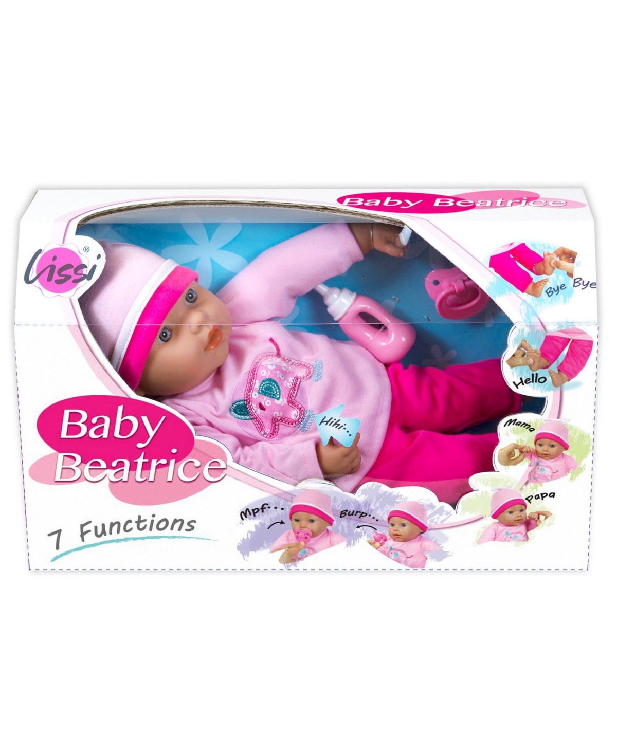 Shop Bcw Lissi Dolls 16" Interactive Baby Doll With Accessories In Multi