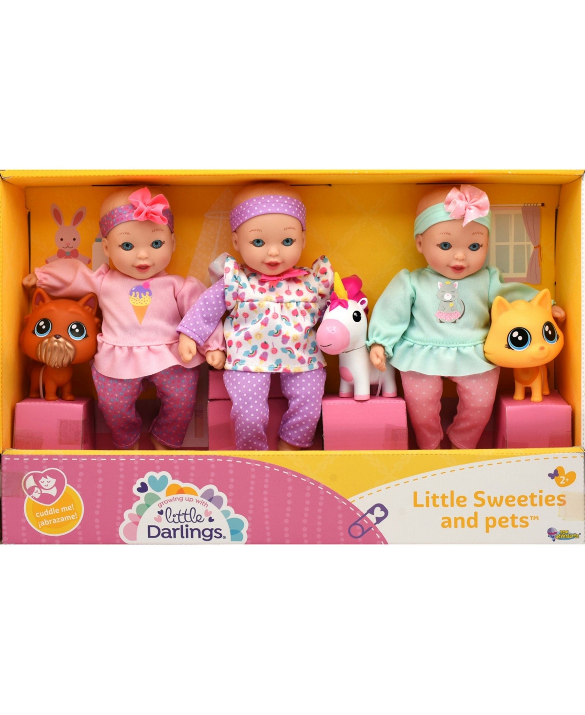 Redbox New Adventures Little Sweeties Pets Toy Baby Doll Play Set In Multi