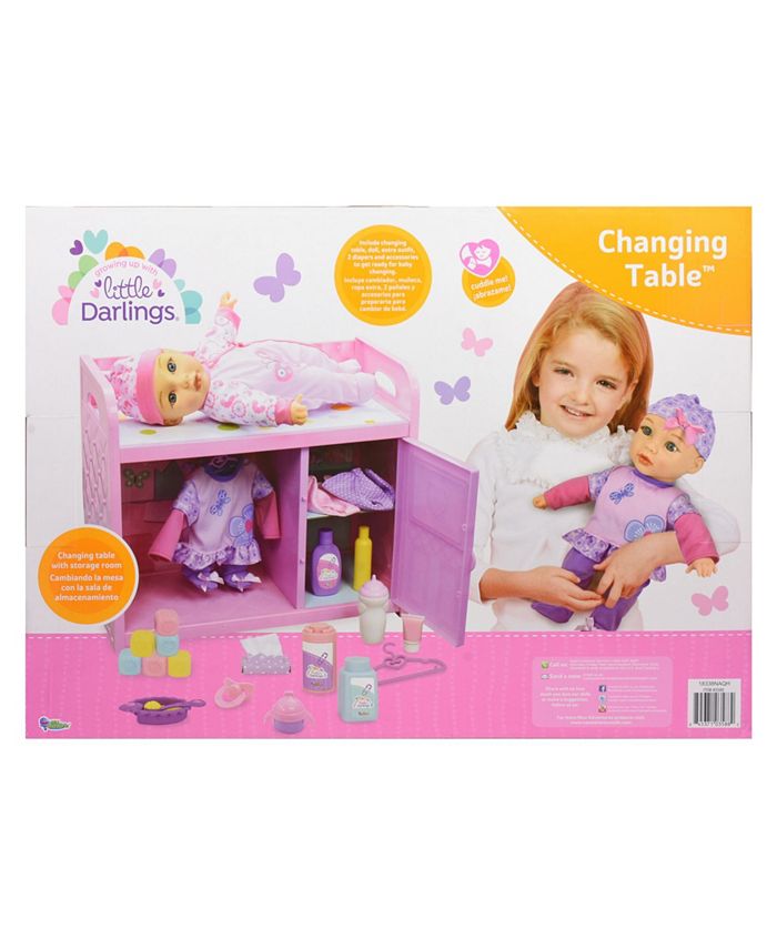 Redbox New Adventures Little Darlings Toy Baby Doll Changing Table Play Set & Reviews All Toys
