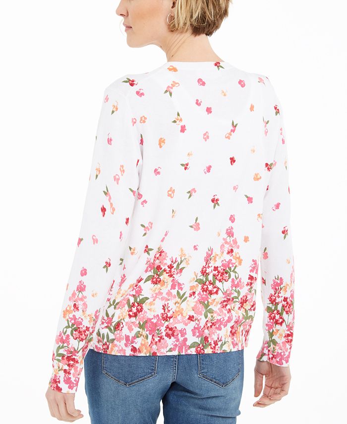 Karen Long Sleeve Ribbed Drape Front Cardigan – Comfortable & Stylish