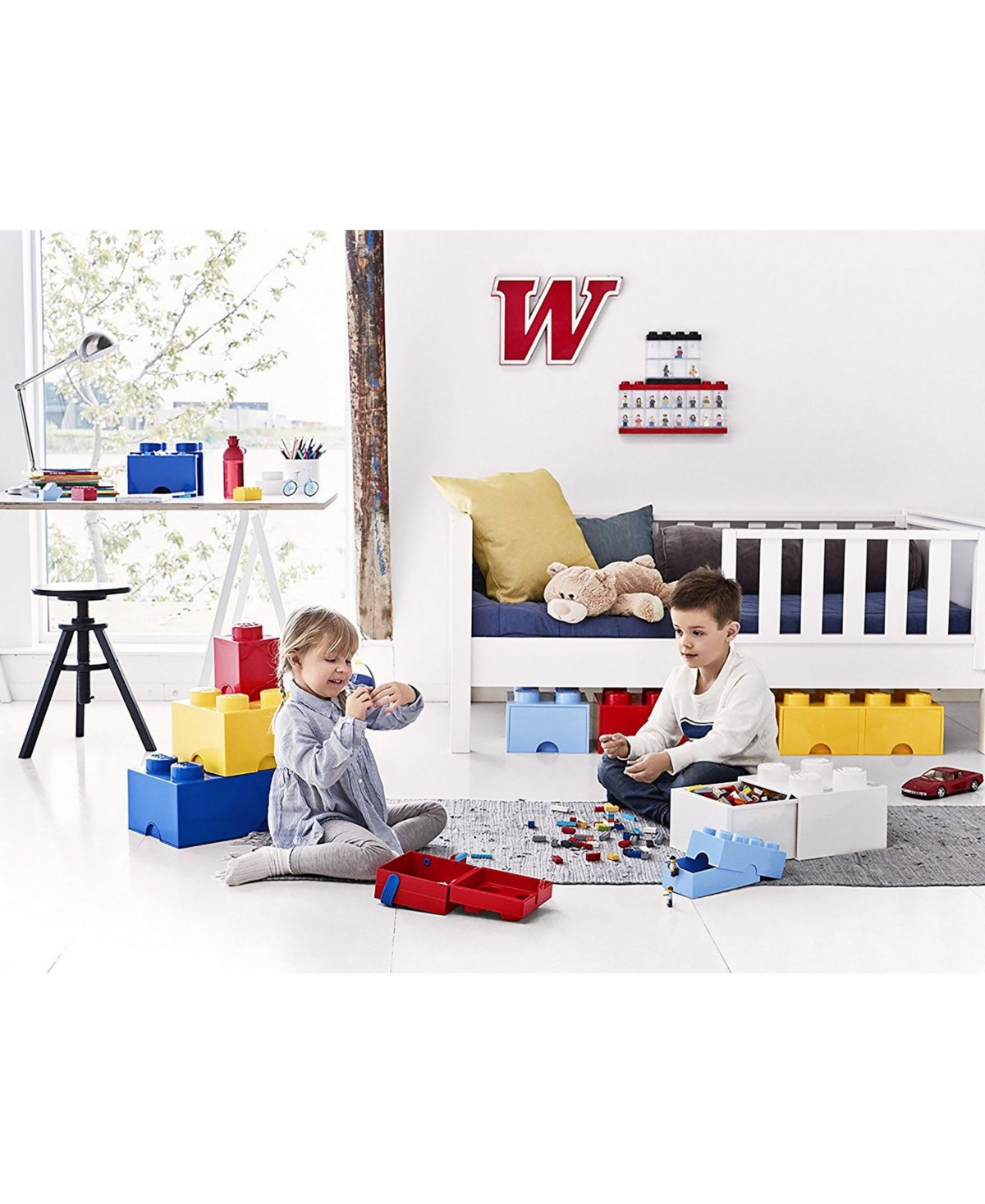 Room Copenhagen Lego Storage Brick Drawer 8 In Multi