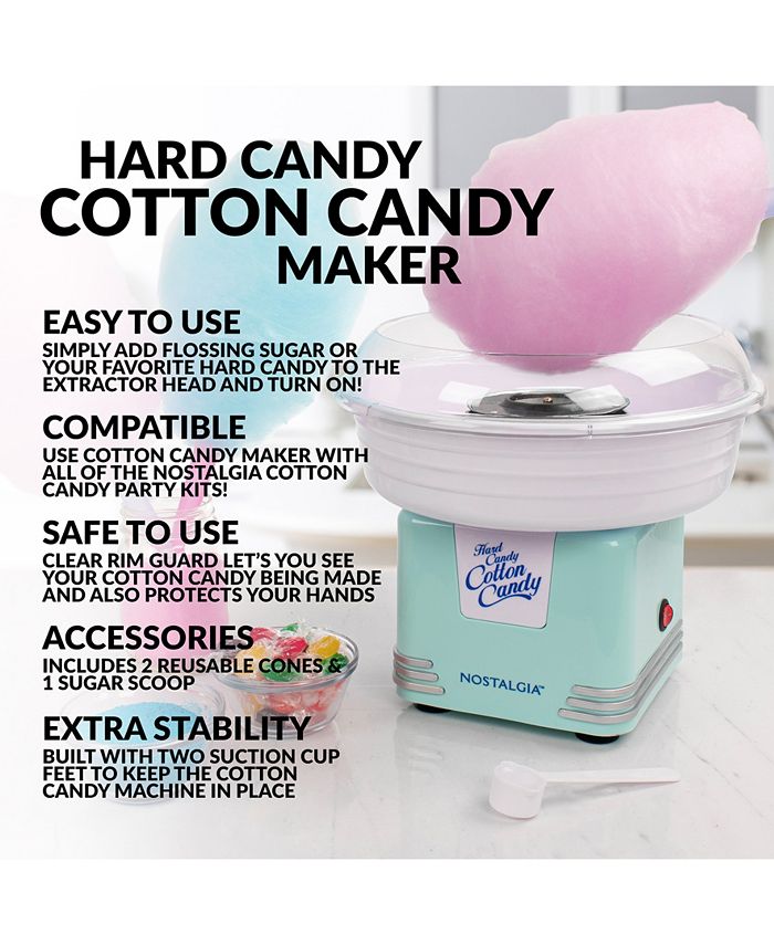 Nostalgia Cotton Candy Maker PCM425AQ Macy's