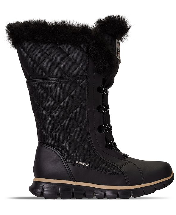 skechers synergy lace up boots