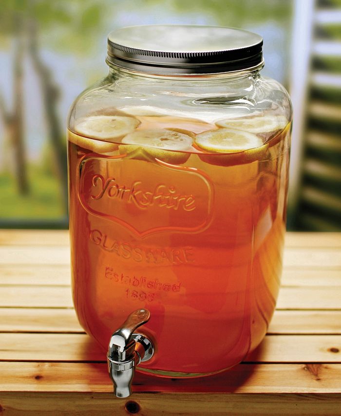 Circle Glass Yorkshire 2 Gallon Beverage Dispenser Macy's