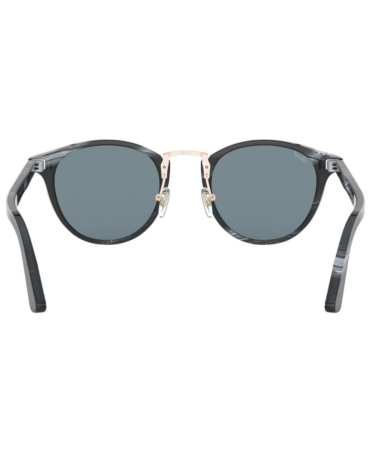 Shop Persol Men's Sunglasses Po3108s In Horn Black,blue