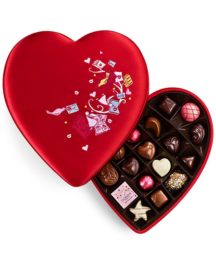 Dark Chocolate Signature Heart Box 144 g [92360]