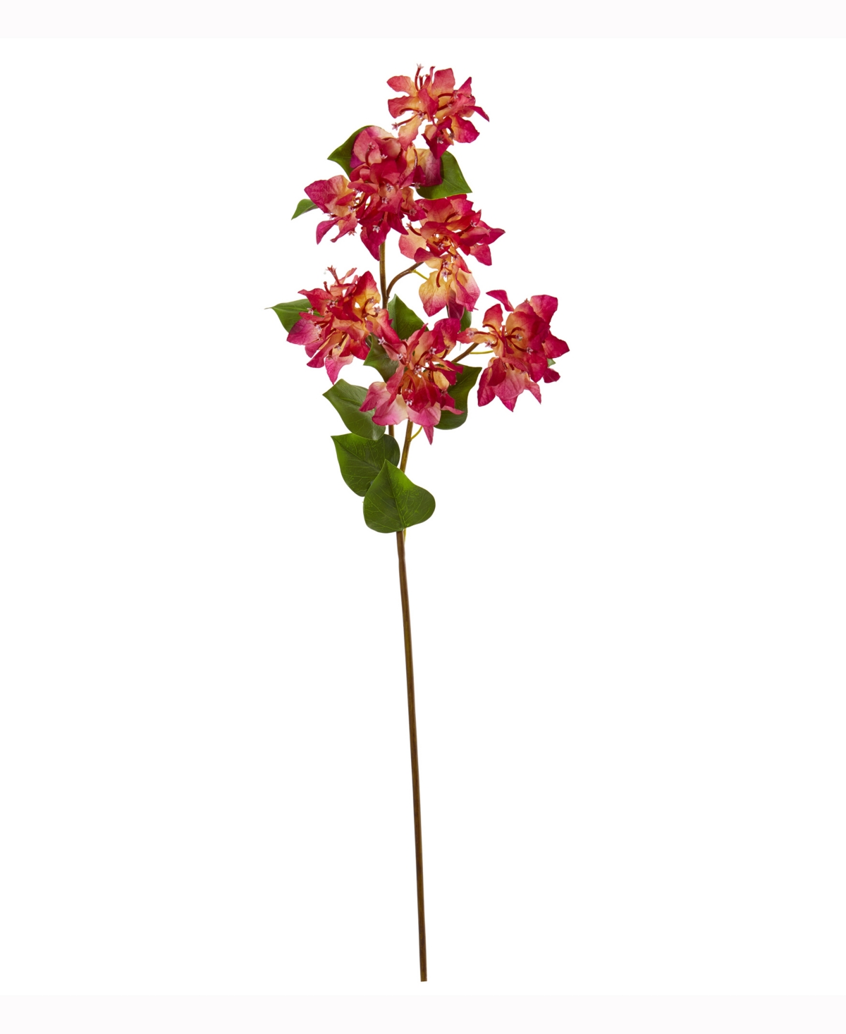 37in. Bougainvillea Artificial Flower Set of 4 - American Beauty