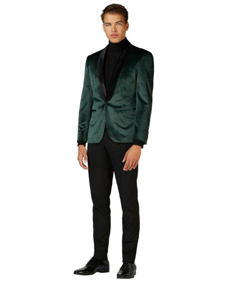 Мужской пиджак OppoSuits Deluxe Dinner Jacket - Tuxedo Suit Blazer, цвет: Зелёный