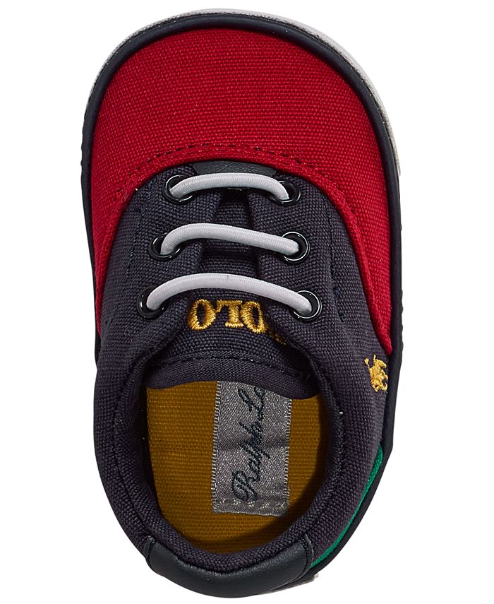 Polo Ralph Lauren Infant Boys Vaughn II Layette Crib Booties from