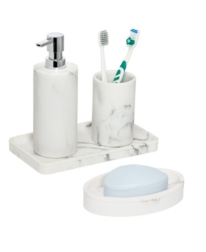 Honey Can Do 4-Pc Bathroom Accessories Set