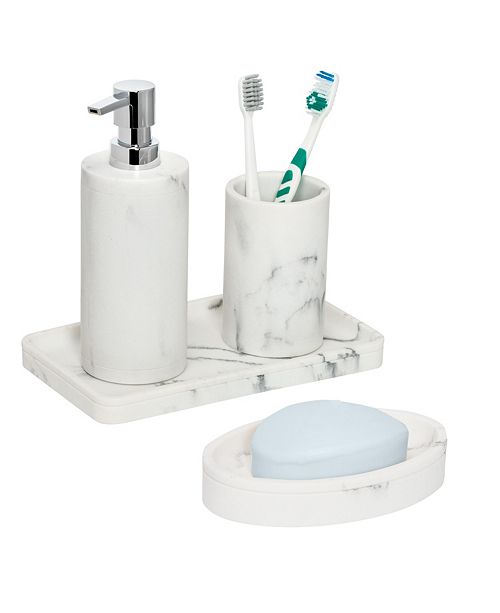 Honey Can Do 4 Pc Bathroom Accessories Set Reviews Macy S
