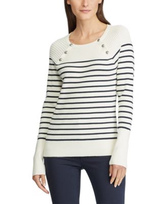 Lauren Ralph Lauren - Stretch-Cotton Sweater