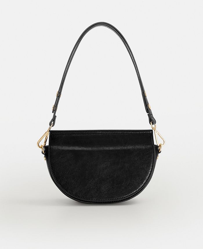 Jacquard baguette hotsell bag mango