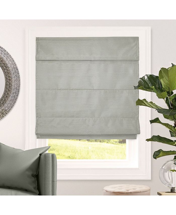 Chicology Cordless Roman Shades, Blackout Lining Cascade Window Blind