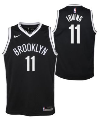 Jordan Brooklyn Nets Men's Statement Swingman Jersey Kyrie Irving - Macy's