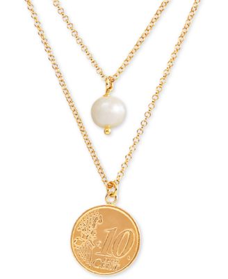 macy's coin necklace