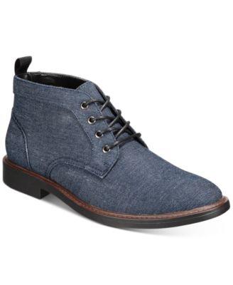 Alfani Men s Aiden Denim Chukka Boot Created for Macy s Macy s