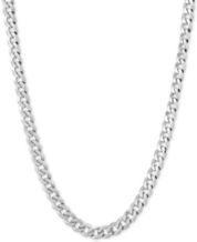 Macys hotsell silver chain