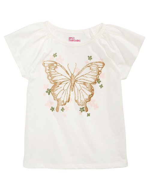 Epic Threads Toddler Girls Butterfly T Shirt Created For Macy S