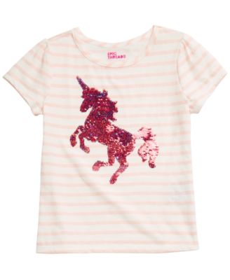 Epic Threads - Little Girls Unicorn Flip Sequin Top