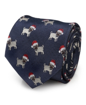 Shop Cufflinks, Inc Cufflinks Inc Santa Pug Men's Tie In Multi