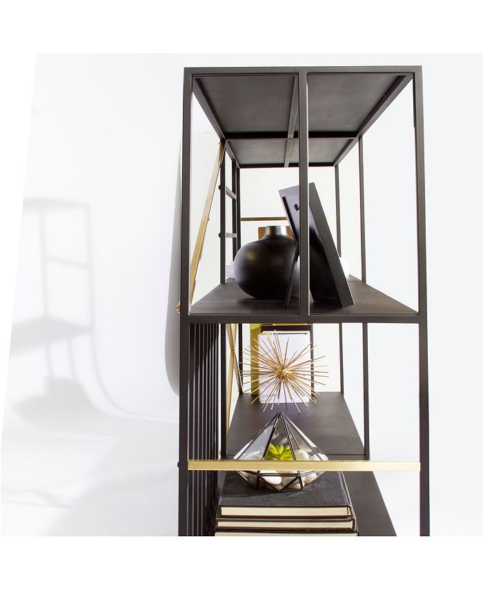 Sauder Boutique New Prairie Horizontal Bookcase Macy's