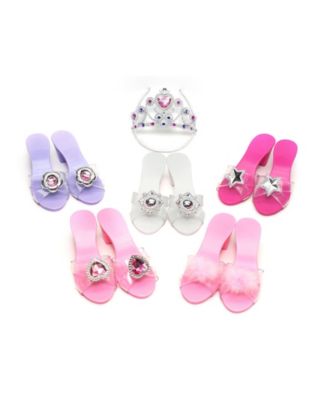 barbie shoe and tiara set