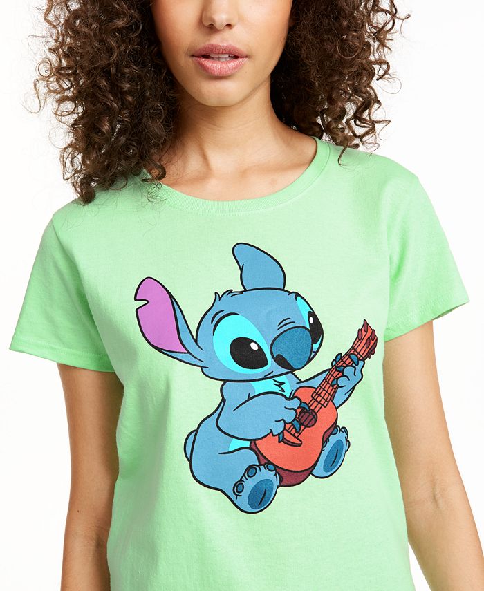 Disney Juniors' Stitch Aloha Graphic T-Shirt & Reviews - Tops - Juniors ...