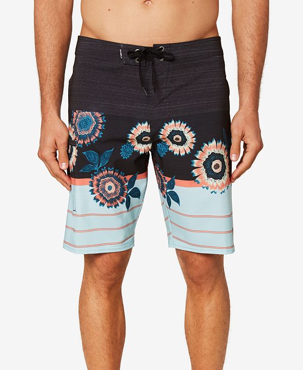 O'Neill Men's Hyperfreak Heist Print Boardshort & Reviews Swimwear