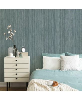 Tempaper Grasscloth Self-Adhesive Wallpaper