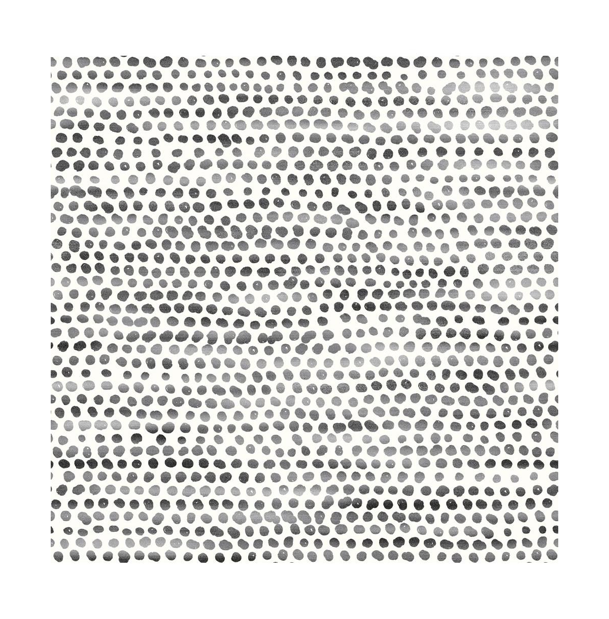 Tempaper Moire Dots Peel And Stick Wallpaper In Black  White