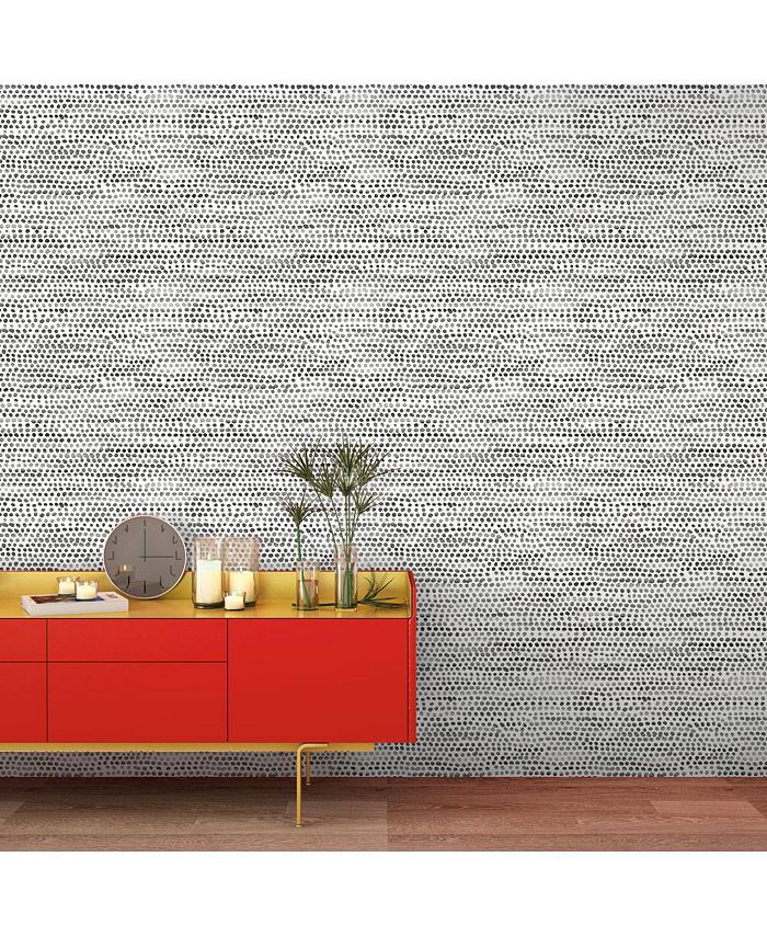 Tempaper Moire Dots Peel and Stick Wallpaper Macy's