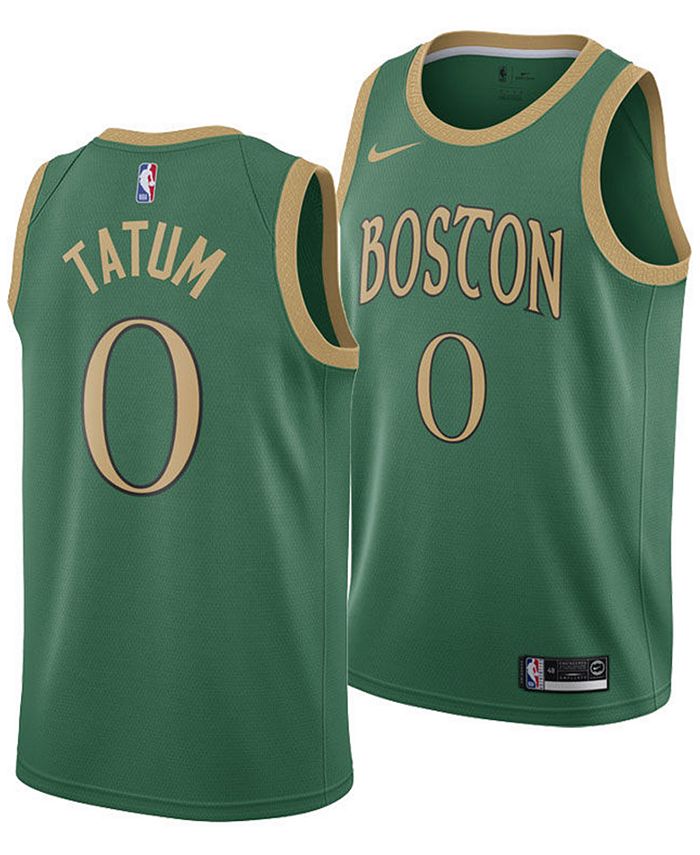 Nike Men's Jayson Tatum Boston Celtics City Edition Swingman Jersey - Macy's