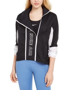 image of Nike Women-s Air Water-Repellent Running Jacket